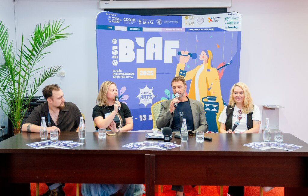 Raoul Bova, întâlnire cu publicul din Buzău: „Mă bucur că BIAF m-a adus aici, nu am mai fost în România. Mi-ar plăcea să joc în filme românești”