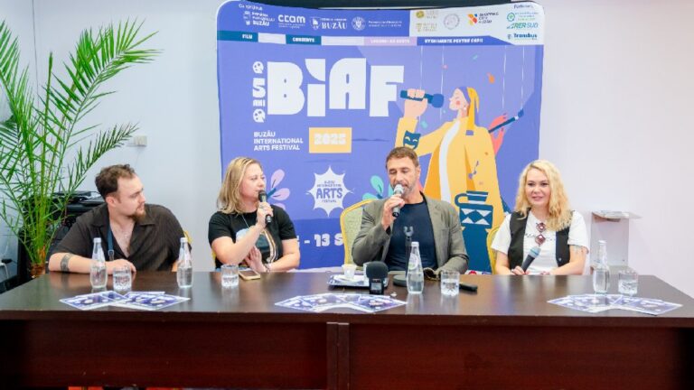 Raoul Bova, întâlnire cu publicul din Buzău: „Mă bucur că BIAF m-a adus aici, nu am mai fost în România. Mi-ar plăcea să joc în filme românești”