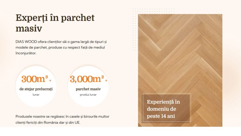 DIAS WOOD – Producător român de parchet din stejar masiv și stratificat