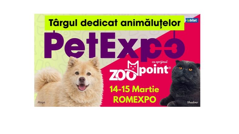 Noutățile din universul dedicat animalelor de companie doar pe 14-15 martie la PetExpo România 2026 – evenimentul anului în materie de pet lifestyle