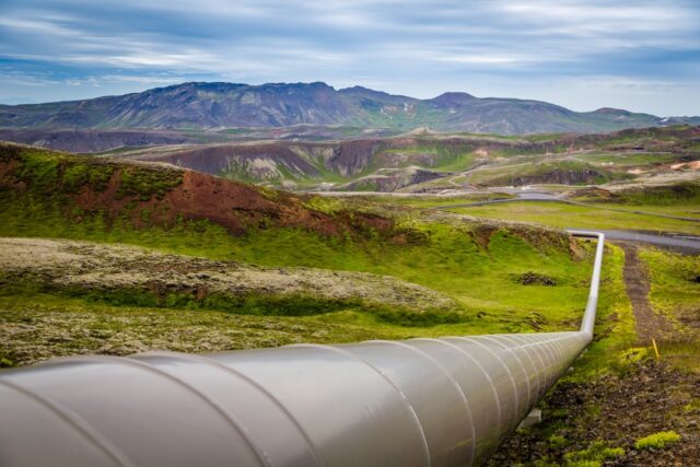Photo natural gas network development