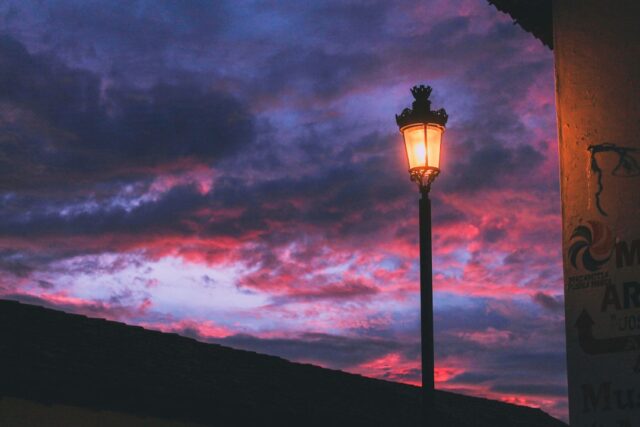 Photo public lighting