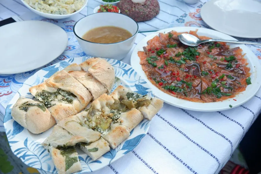 Photo Baragan cuisine traditional Romanian food
